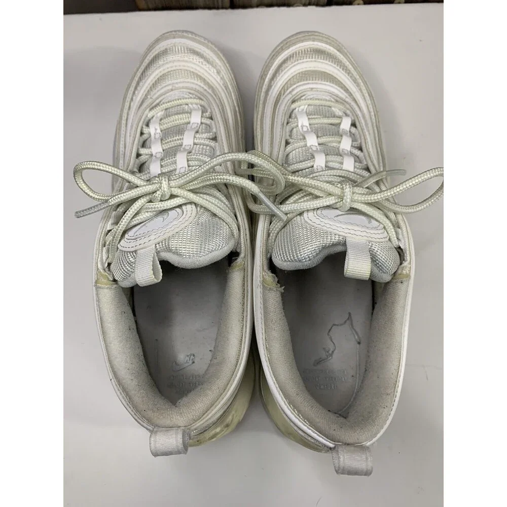 Nike Women's Air Max 97 Next Nature Triple White DH8016-100 Shoe Size 10